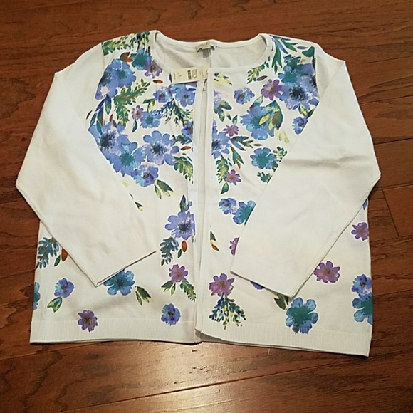 Talbots Lightweight Cardigan Sweater - Picture 2 of 6